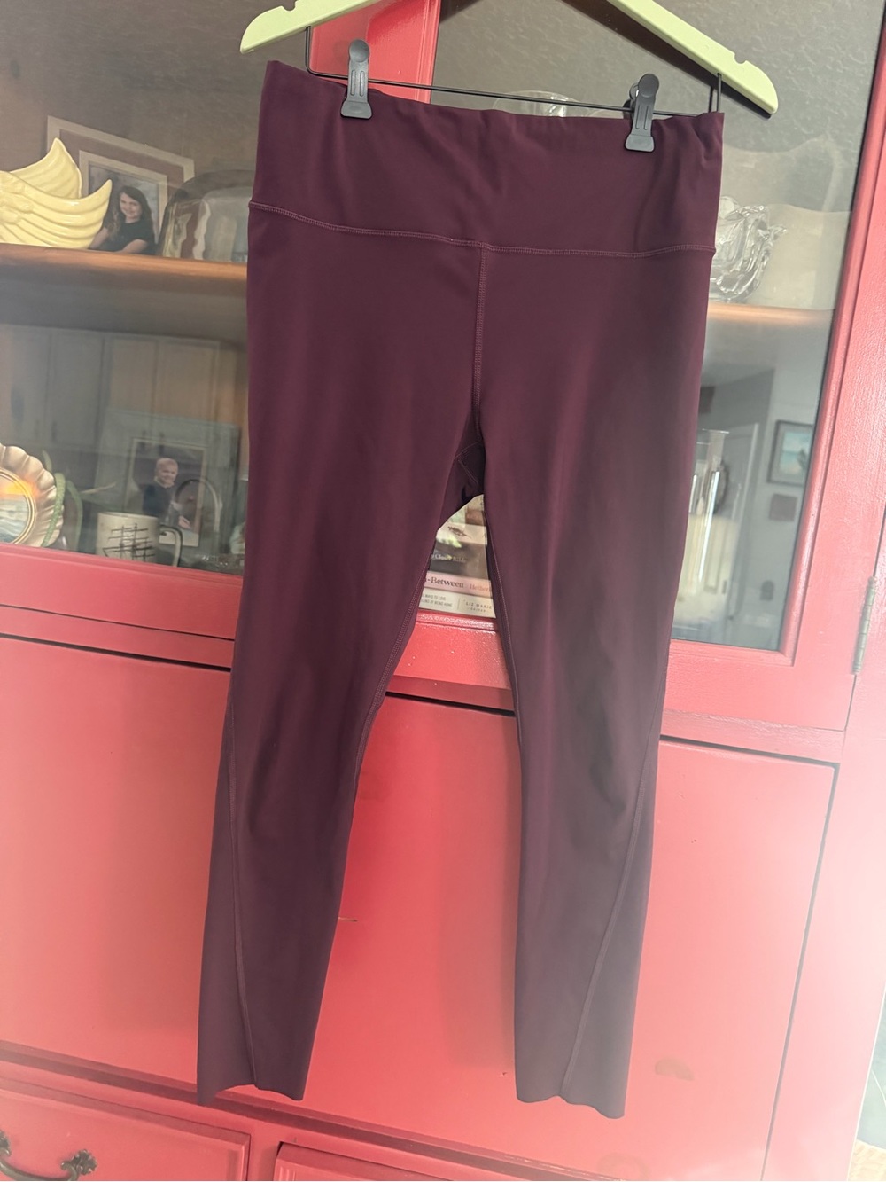 Athleta Burgundy Womens Active Leggings